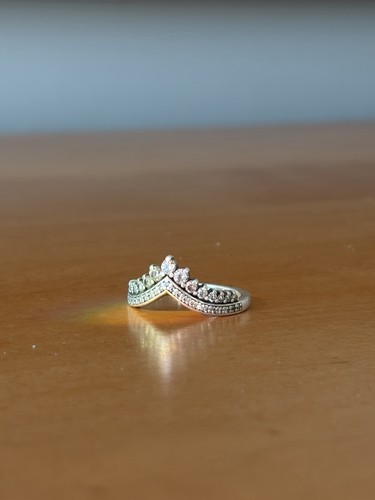 Pandora princess wishbone ring - pandora,