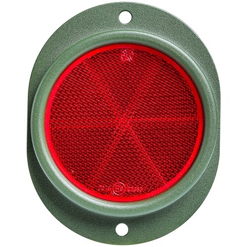 Militärische rote reflektor - rote,