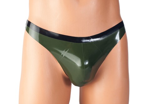 Latex herren slip - latex,