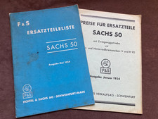 Ersatzteilliste  Sachs 50 Mai