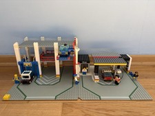 LEGO 6394 Shell Tankstelle, Waschanlage, Waschstraße Parkhaus, 1988