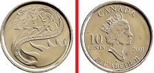 2001 10 cents Canada Year of Volunteers ?? Commemorative coin International