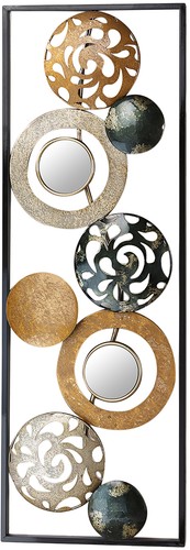 Wandbild wanddekoration metall - wandbild,