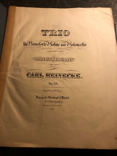 Gestochene noten schumann - ,