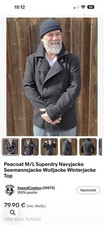 Peacoat superdry navyjacke - l,