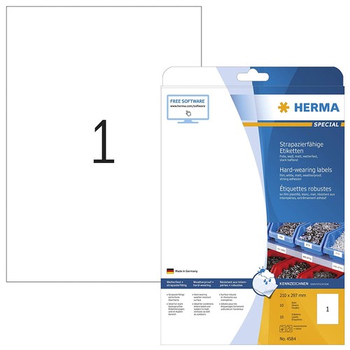 Herma folien etiketten special - herma, folien-etiketten