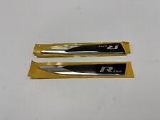 VW Polo 2G0853688A 2G0853689A R-Line Links Rechts Emblem NEU Selbstklebend