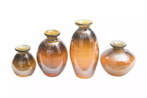 Dutz vase glas nadiel gold - dutz,