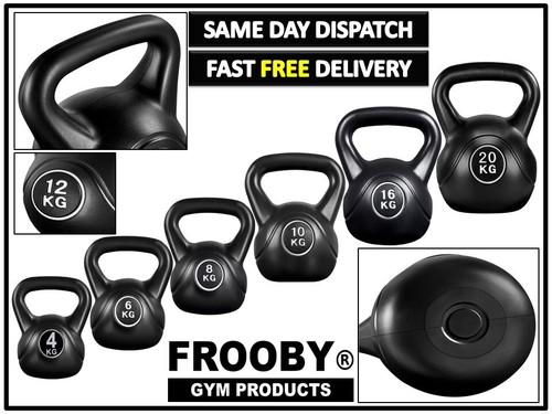 20kg vinyl kettlebell - vinyl,