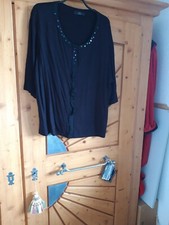 SULU Damen Shirt , Farbe: Schwarz, Gr. 2