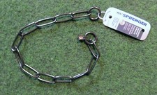 Sprenger Halsband Edelstahl brüniert 3mm mit Zug-Stopp-Ring #51506 (Hundesport)