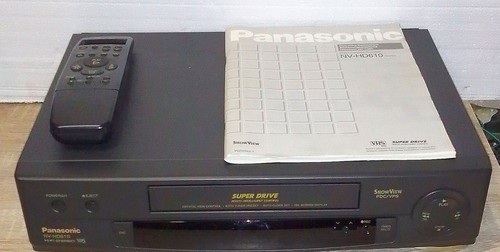 Panasonic hd610 vhs hi fi - vhs,