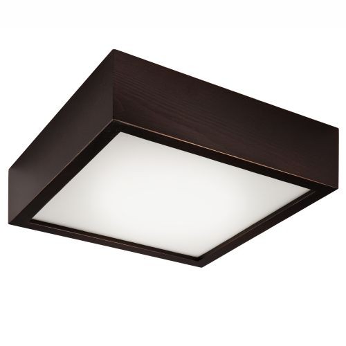 Deckenleuchte braun holz - holz, glas