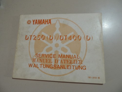 Werkstatthandbuch yamaha - werkstatthandbuch, dt