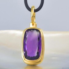 Lila Amethyst Diamant & 18K