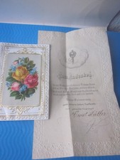 4763 antiker Taufbrief