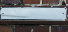 DDR Kennzeichen Nummernschild Blanko unbenutzt