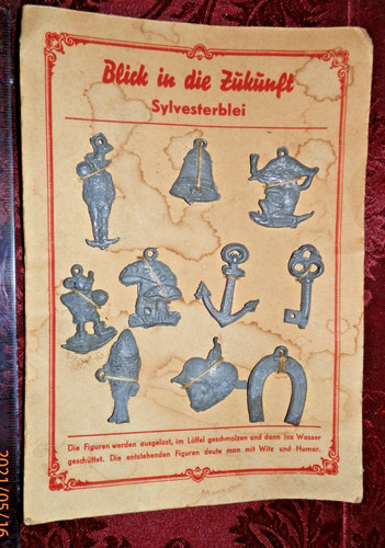Zinn gießen figuren 1895 - zinn,