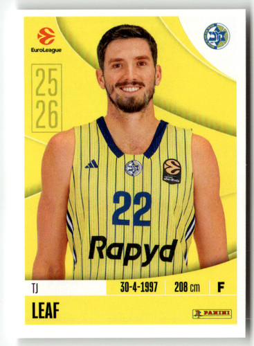 Panini 2025 euroleague - panini,