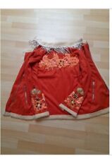 Damen Lammfellemitat Jacke, bestickt  Perlen, Cosplay Festival Karneval Faschung