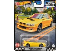 SUBARU Impreza 22B-STi - 1998 - yellow - HOT WHEELS 1:64
