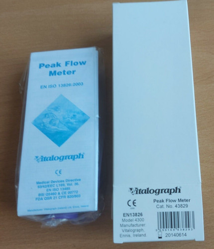 Vitalograph peak flow - –,