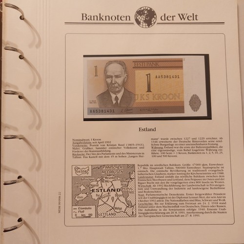 Banknoten der welt estland - -,