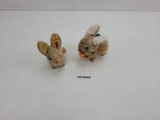 2x Aufziehspielzeug Hasen