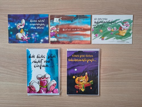Stück diddl postkarten - 5,