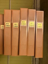 Jehovas Zeugen -  Konvolut Wachtturm Jahrgänge 1961-1969 Einzelzeitschriften