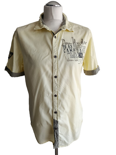 Camp david kurzarm hemd m - david,