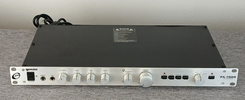 Gemini 7000 vorverstärker - gemini, pa-7000