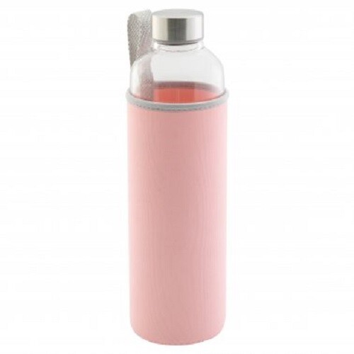 Trinkflasche aus glas mit - glas,