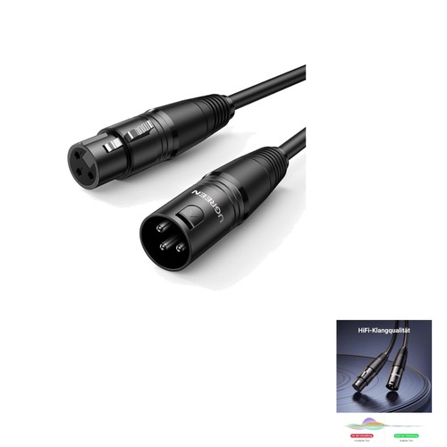 Xlr kabel mikrofonkabel 2m - xlr,