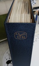 KaBe Vordruckalbum postfrisch/gestempelt 1980-1992 mit fast allen Marken