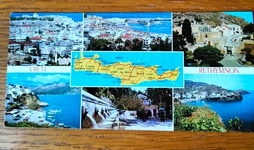 Ansichtskarte groß kreta - ansichtskarte,