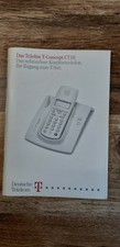 Bedienungsanleitung Handbuch für das Telefon T-Concept C710  Telekom