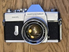 Mamiya/Sekor 1000 DTL Spiegelreflexkamera, Mamiya/Sekor 55mm F 1.8 M42 Objektiv