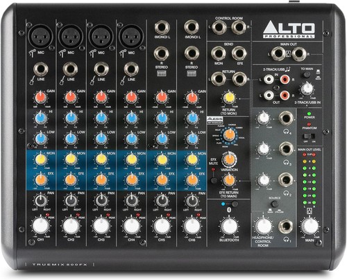Alto truemix 800fx audio - alto, mixer
