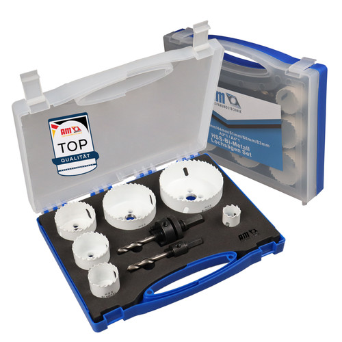 Lochsägen set hss metall - set, bi-metall