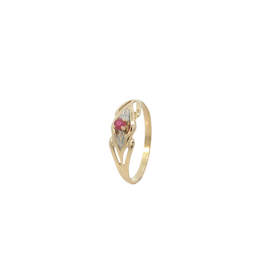 Ring bicolor 750 18 - ring,
