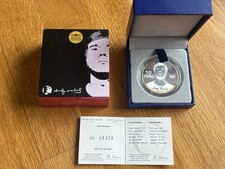 10 Euro Frankreich, Andy Warhol, 2011, Farbmünze, Silber, PP