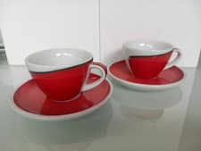 SAECO Espressotassen 2er Set rot/weiß - Primea