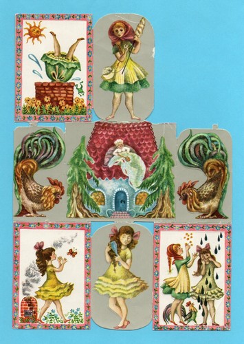 Ddr oblaten scraps - ,