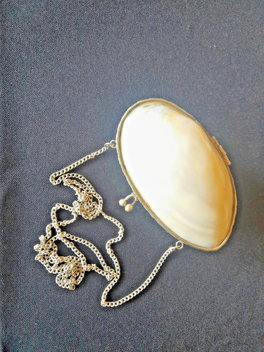 Antike muschel handtasche - muschel,