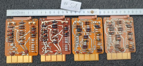 Univac control cards - 4x,