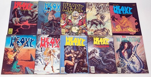 Heavy metal kult comic - heavy,