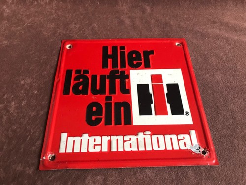 Original schild hier läuft - original,