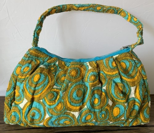 Vintage frottee kulturtasche - vintage,