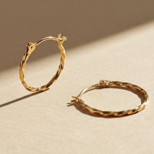 14k echte massive gelbgold - massive,